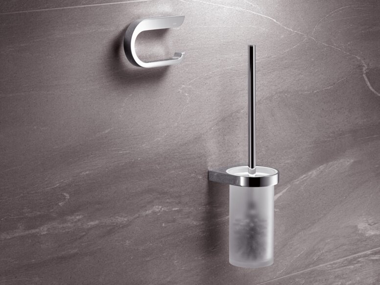 Porte-rouleau WC et porte-brosse WC